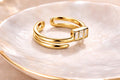 Architect Block Statement Ring