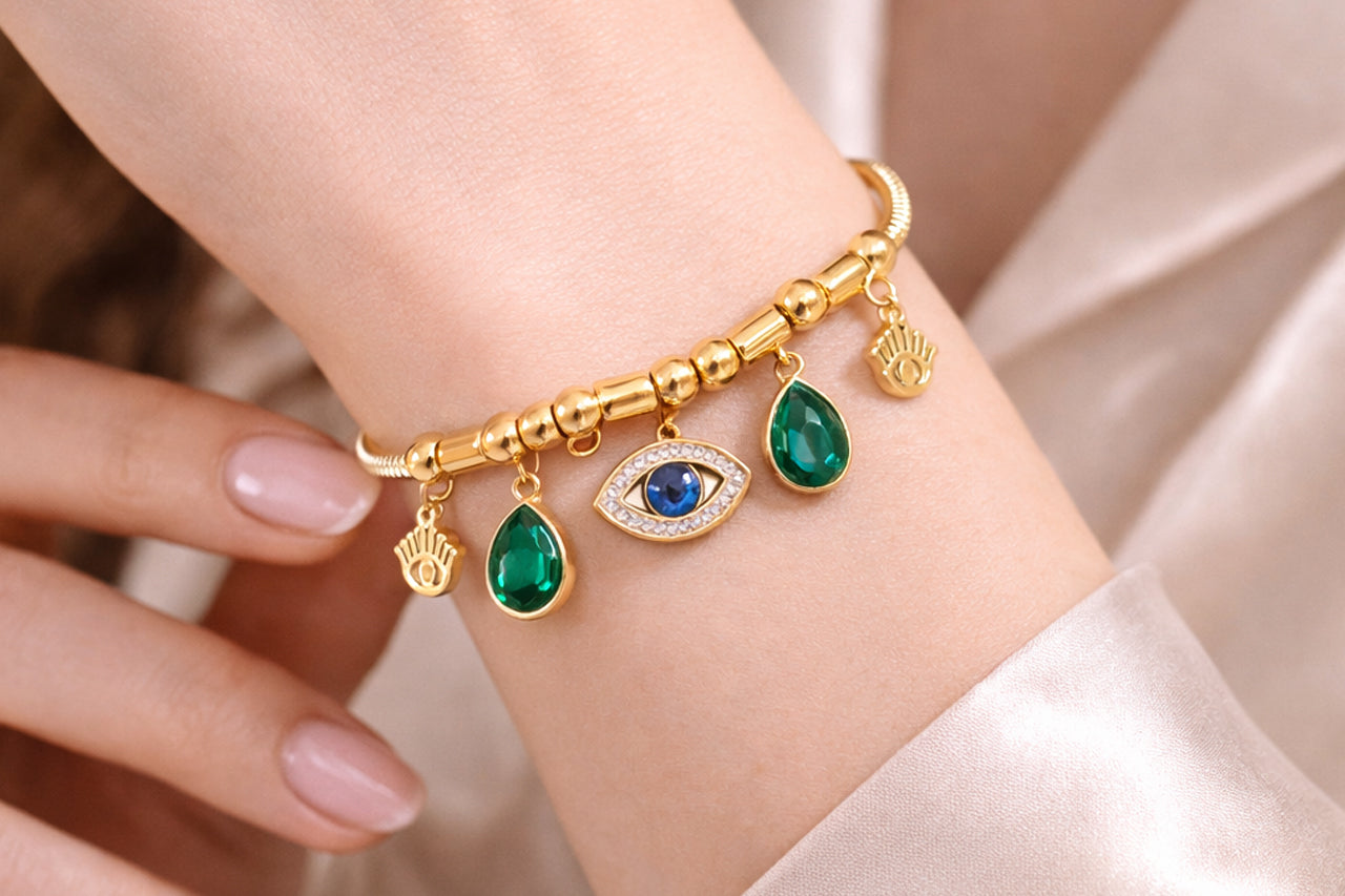 Evil Eye Charm Bracelet