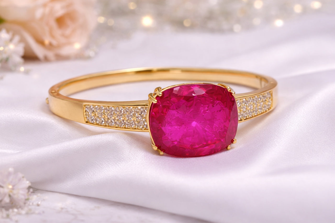 Russian Doublet Statement Bracelet