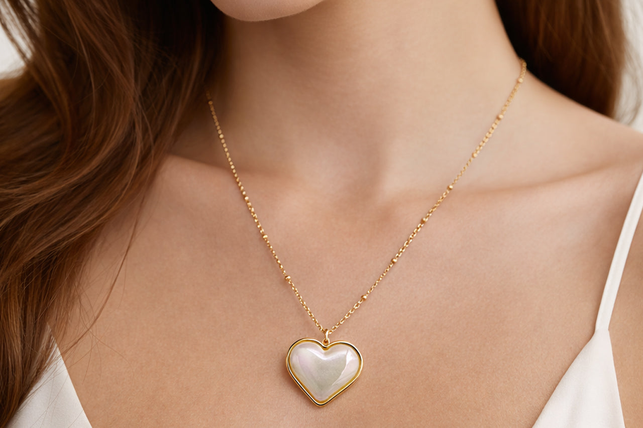 Classic Heart Pendant Necklace