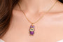 Labubu Character Pendant Necklace