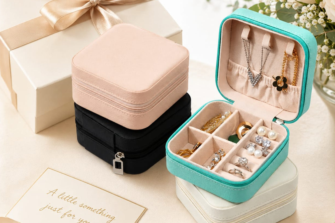 Travel Jewellery Organizer Box