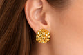 Premium 18K Gold Plated (3 Micron) Chunky Stud Earrings
