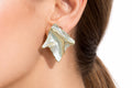 Ethereal Pearl Bloom Stud Earrings