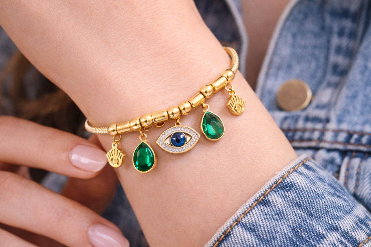 Evil Eye Charm Bracelet