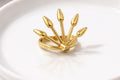 Radiant Spike Statement Ring