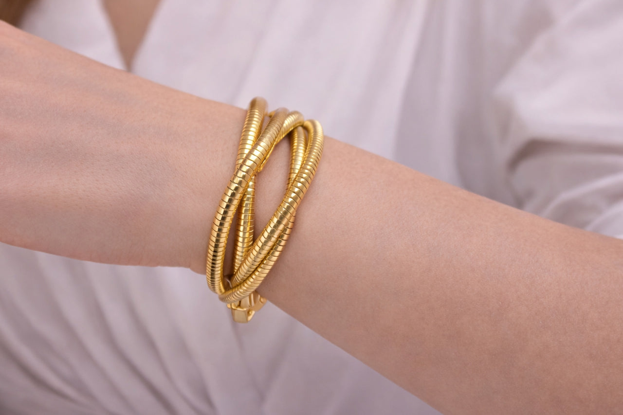 Fluid Snake Chain Bracelet