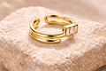 Architect Block Statement Ring