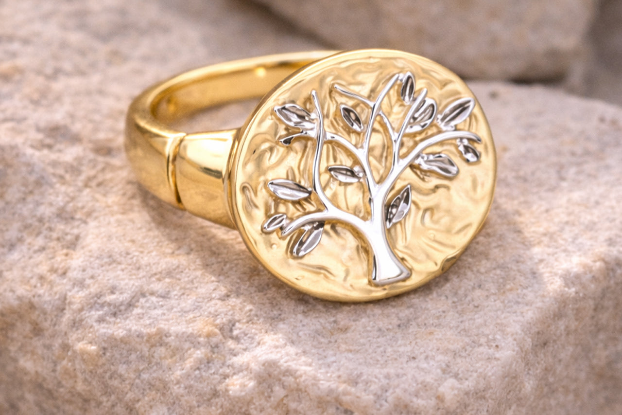 Tree of Life Statement Ring