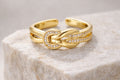 Eternal Knot Statement Ring