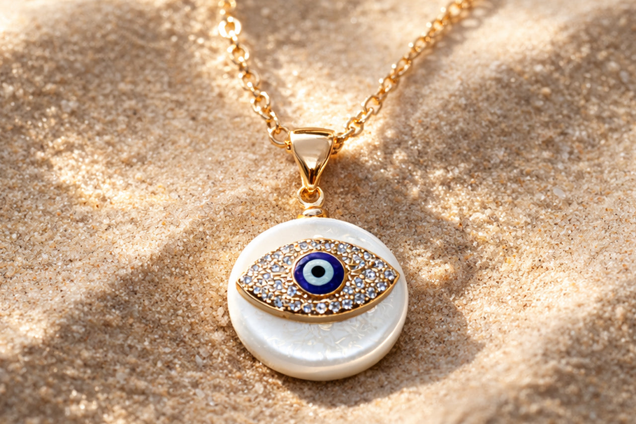 Protective Evil Eye Pendant Necklace