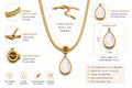 Pearl Drop Pendant Necklace