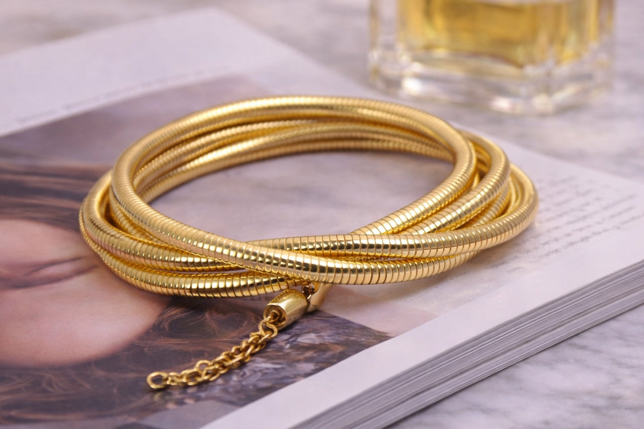 Fluid Snake Chain Bracelet