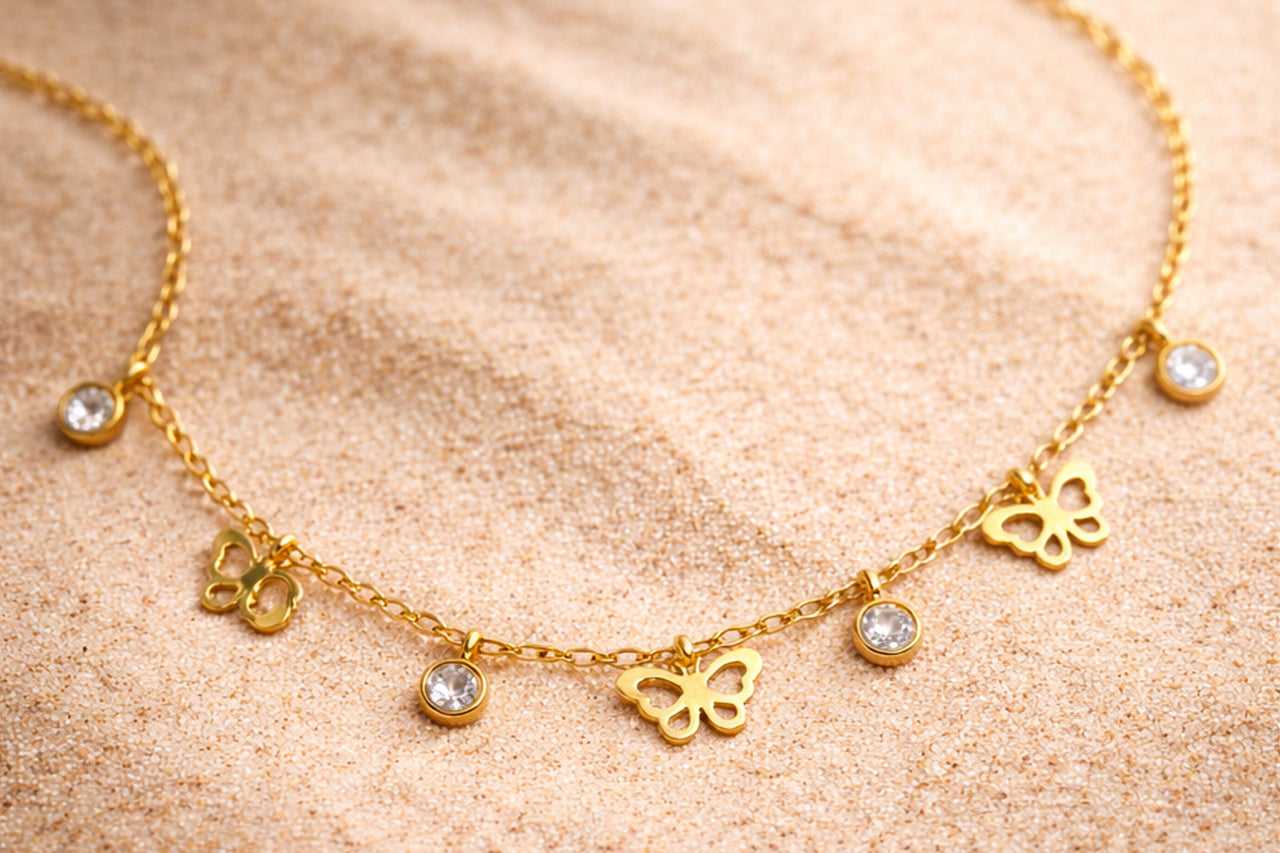 Butterfly Charm Necklace