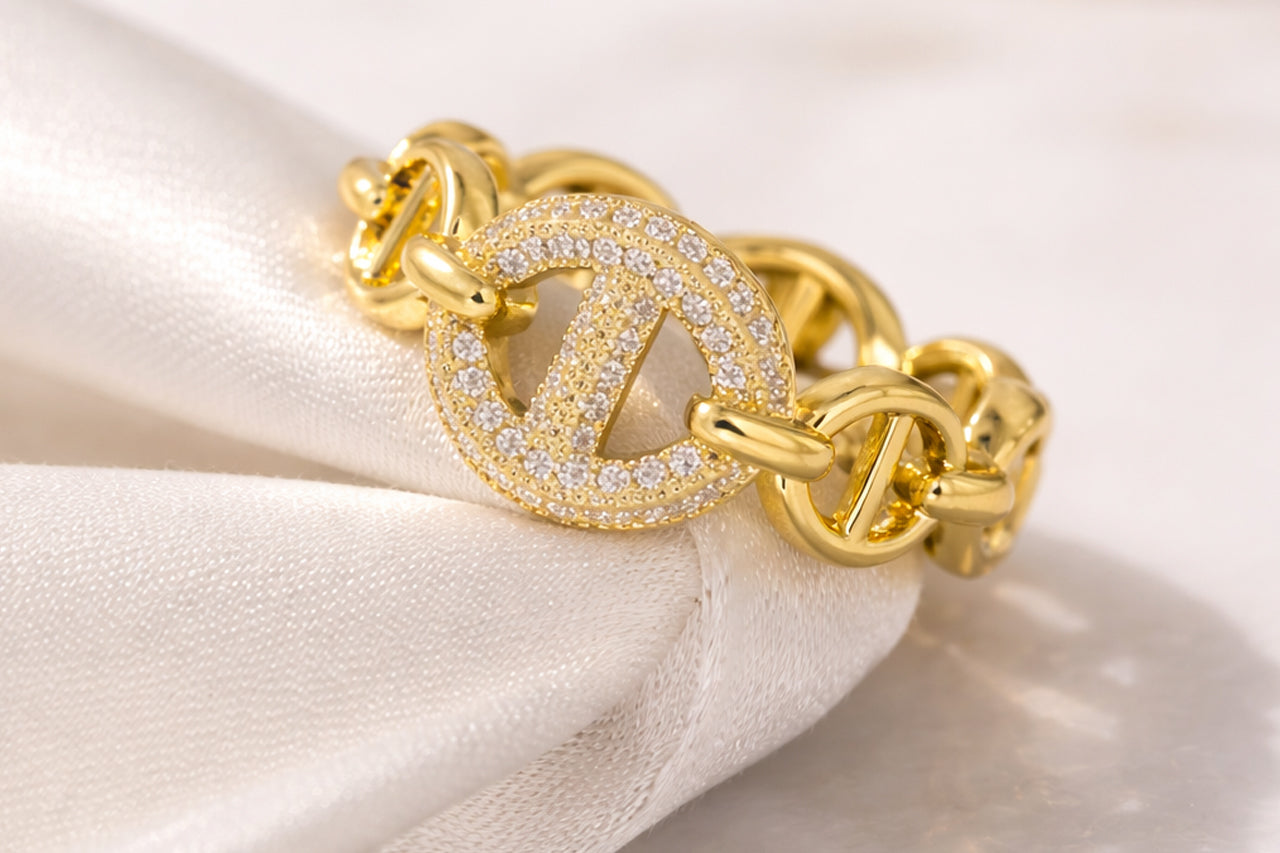 Luxe Link Statement Ring