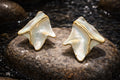 Ethereal Pearl Bloom Stud Earrings