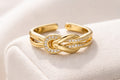 Eternal Knot Statement Ring