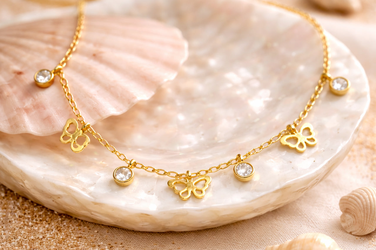 Butterfly Charm Necklace