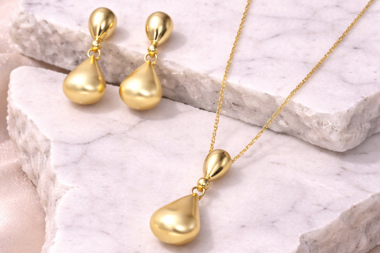 Luna Drop Pendant Set