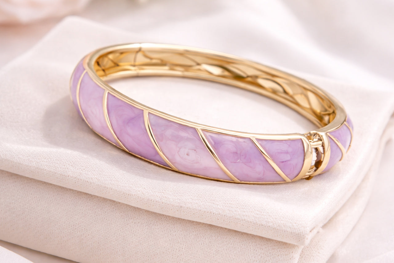 Aurora Enamel Bangle