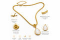 Pearl Drop Pendant Necklace