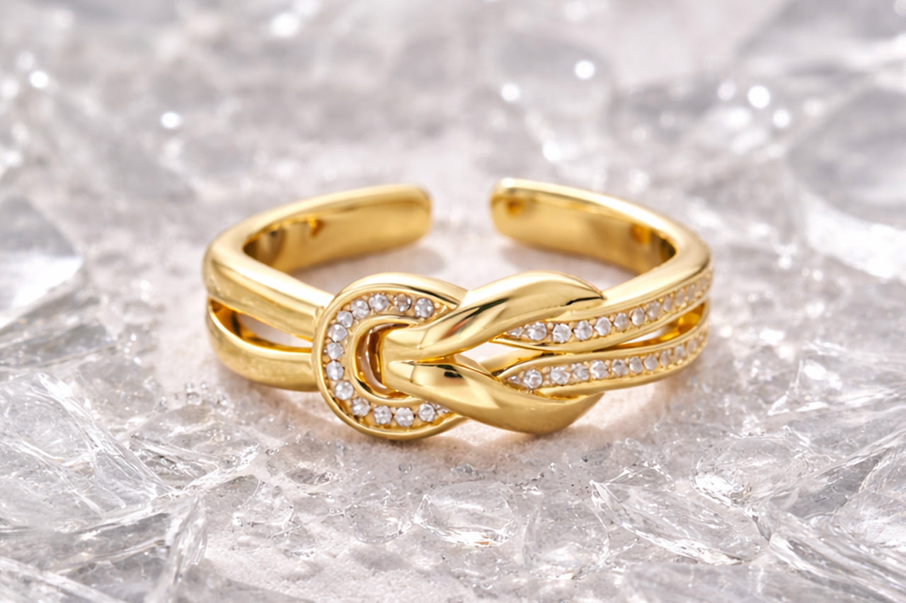 Eternal Knot Statement Ring