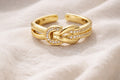 Eternal Knot Statement Ring
