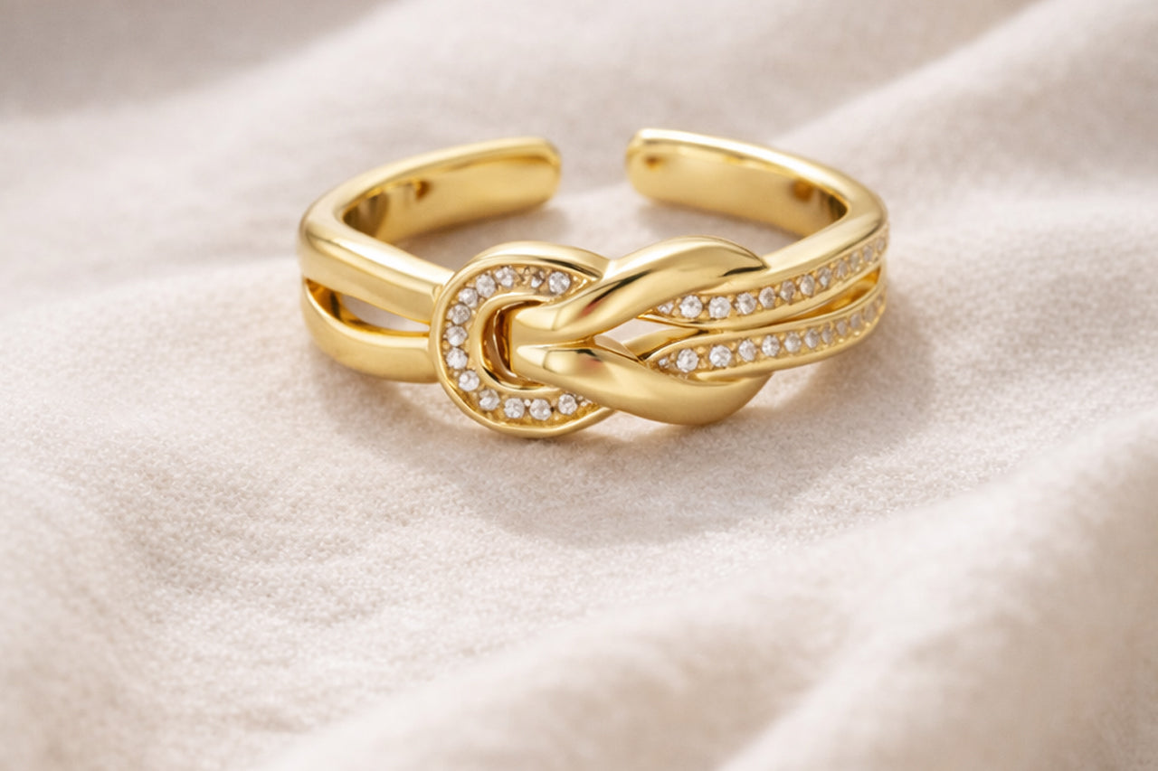Eternal Knot Statement Ring