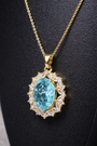 18K Gold Plated (3 Micron) Ice Crush Doublet Necklace